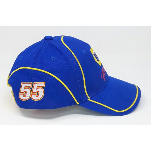 NAPA Racing #55 Michael Waltrip MWR embroidered logo cap hat - Picture 2 of 5
